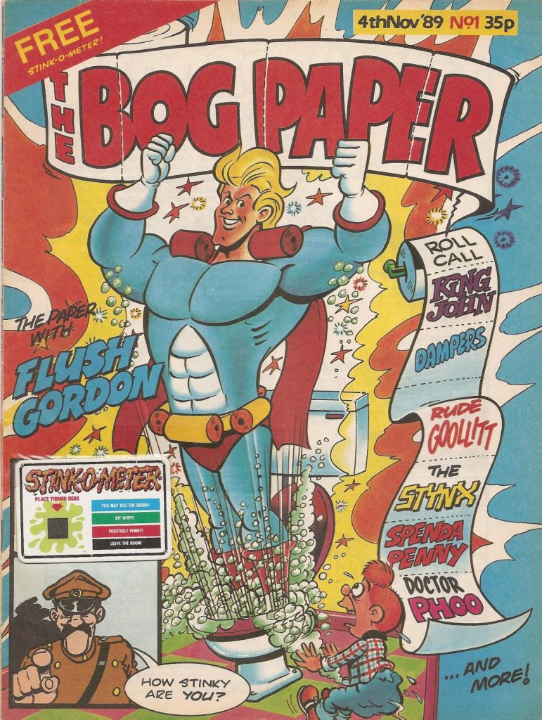 The Bog Paper No. 1, cover dated 4th November 1989