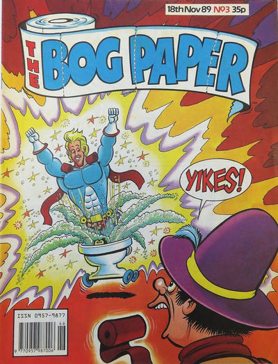 The Bog Paper No. 3 cover dated 18th November 1989