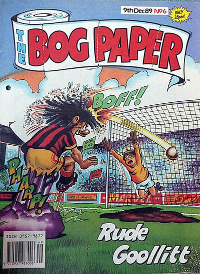 The Bog Paper No. 6 cover dated 9th December 1989