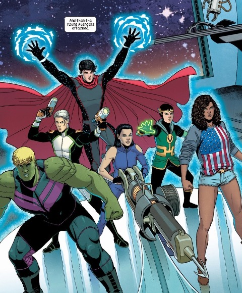Art from Young Avengers © Marvel Comics