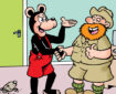 Biffo the Bear by Lew Stringer, who features in the 2014 Beano annual