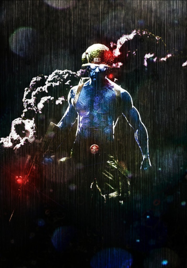 Last month's winning entry - Rogue Trooper by Mo Ali.