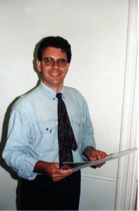 Marvel UK Editor in Chief Paul Neary in 1994. Photo: Tim Quinn