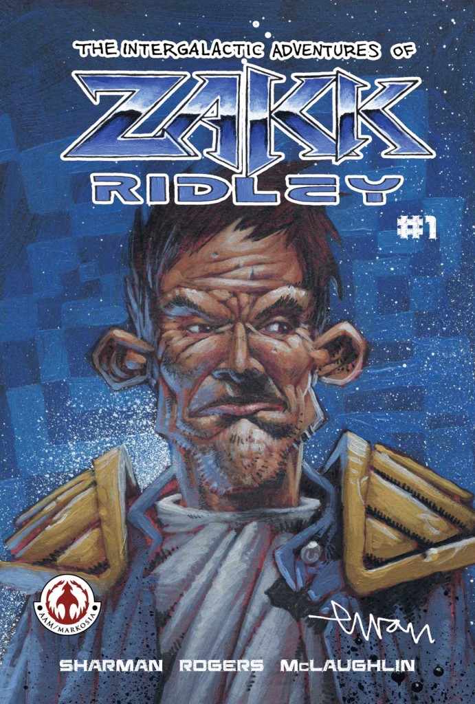limited edition convention exclusive copy of The Intergalactic Adventures of Zakk Ridley #1