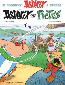 The French cover to the new Asterix story