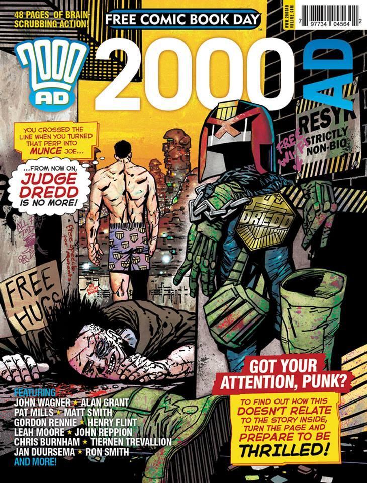 2000AD Free Comic Book Day 2014