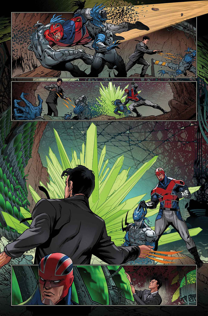 Revolutionary War: Alpha Preview Page 3. © Marvel Comics