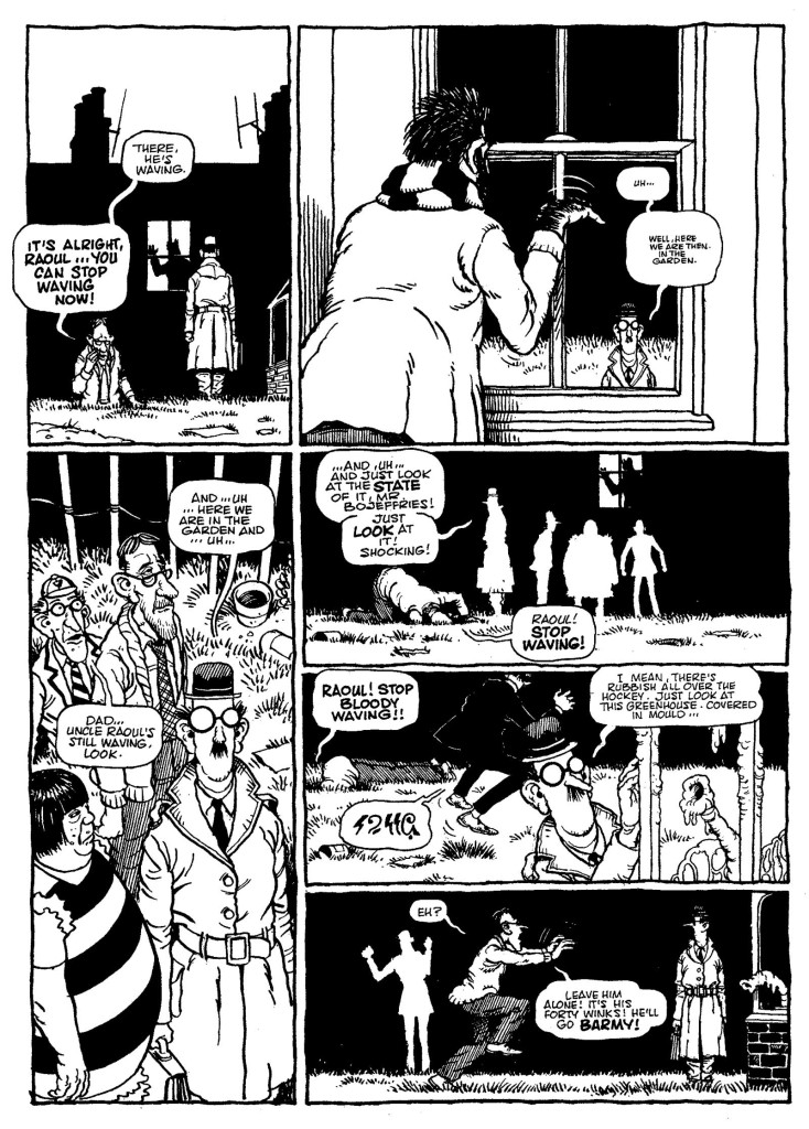 A sample page from The Bojeffries Saga. © Alan Moore & Steve Parkhouse