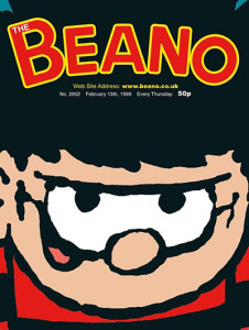 Professional Publisher Association: Cover of the Century Awards Runner Up: The Beano, February 1999, Dennis the Menace