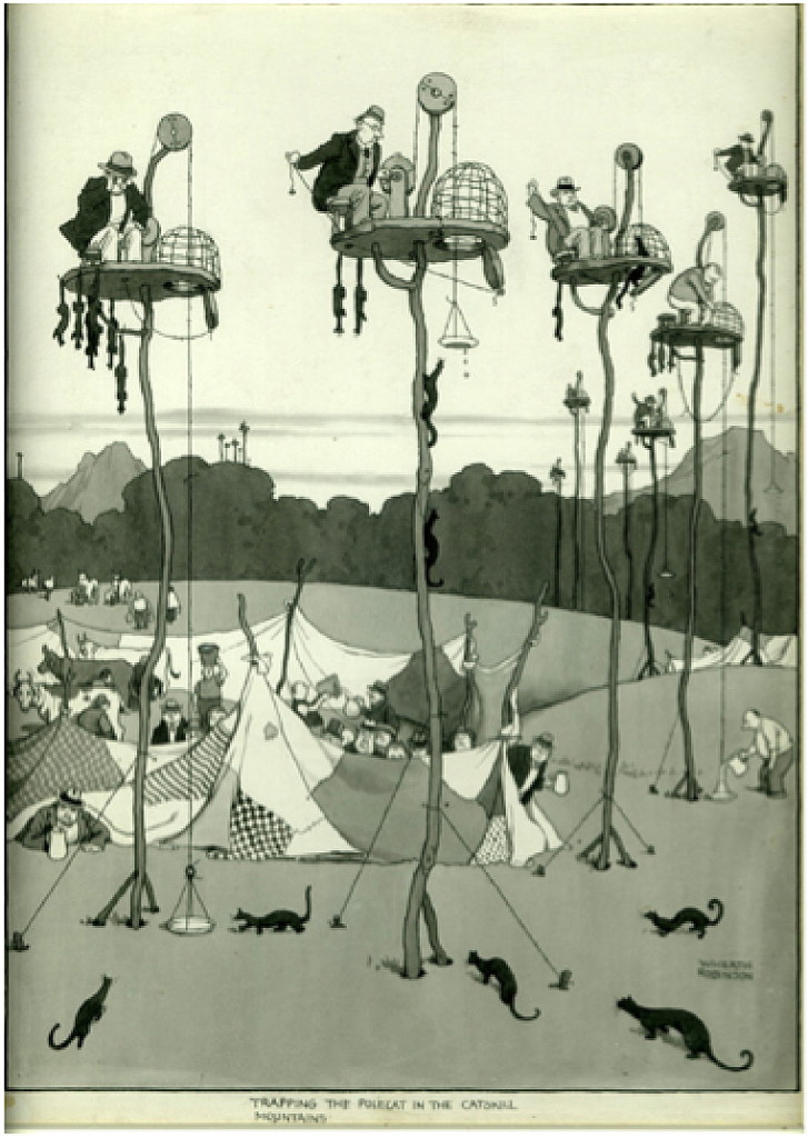 Trapping the Polecat by Heath Robinson