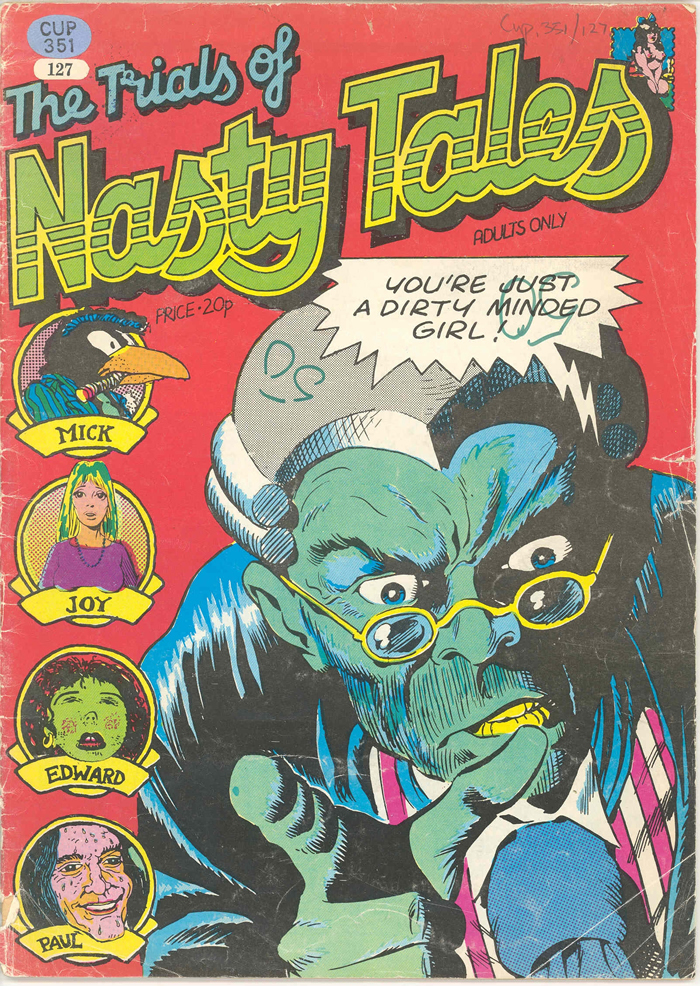 Nasty Tales, a promotional image for the British Library's 2014 "Comics unmasked" exhibition. © Dave Gibbons