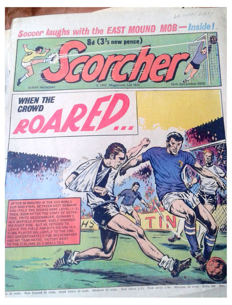 Cover for Scorcher, cover dated 12th December 1970