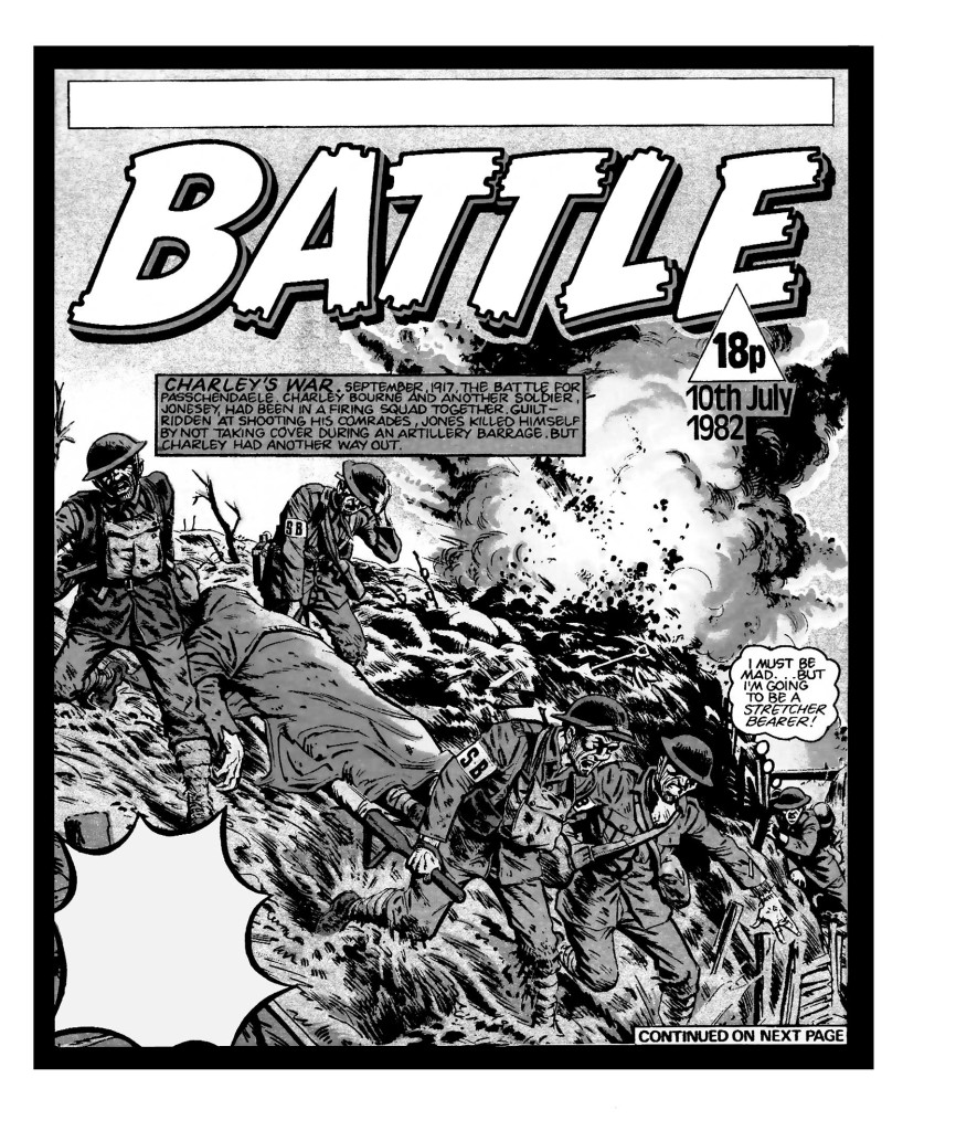 A cracking "Charley's War" cover for Battle by Joe Colquhoun. Art © Egmont
