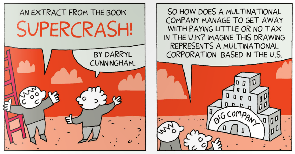 An excerpt from Supercrash that featured in the independent comic OFF LIFE