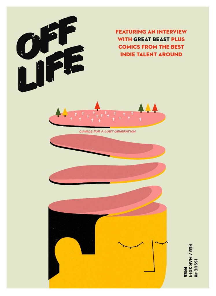 The cover of OFF LIFE Issue 8  by The Project Twins