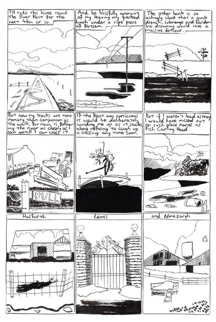 A Page from "The Homesick Truant’s Cumbrian Yarn" by Oliver East