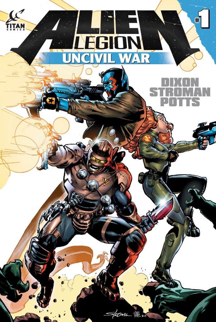 Alien Legion Uncivil War #1 Cover
