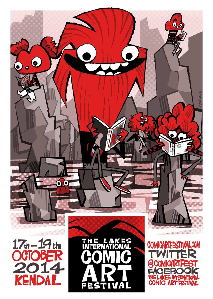 Lakes International Comic Art Festival Poster 2014