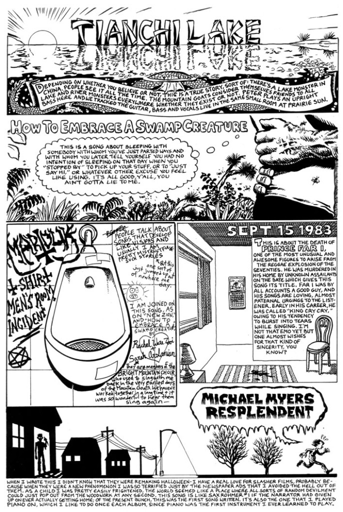 Mountain Goats album "Heretic Pride" art by Jeffrey Lewis - Page 3