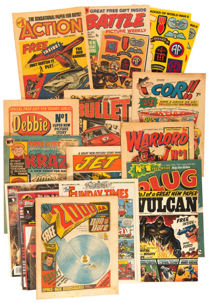 1970s  British Comics - Number Ones