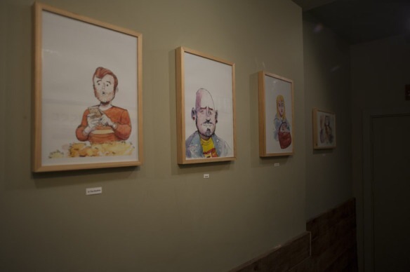 Sean Azzopardi Exhibition at The ArtHouse in Crouch End, 2014
