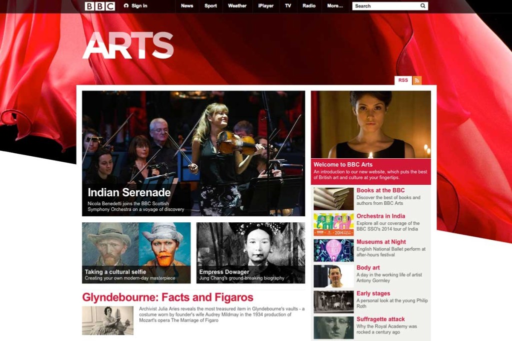 BBC Arts Online -16th May 2014