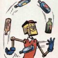 The robot schoolboy Brassneck, one of the late David Torrie's favourite Dandy characters. Image © DC Thomson