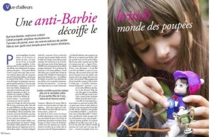 Parents.fr described Lottie as "Anti Barbie". Image via Arlu