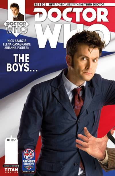 Doctor Who #1 - Tenth Doctor: Photo Variant