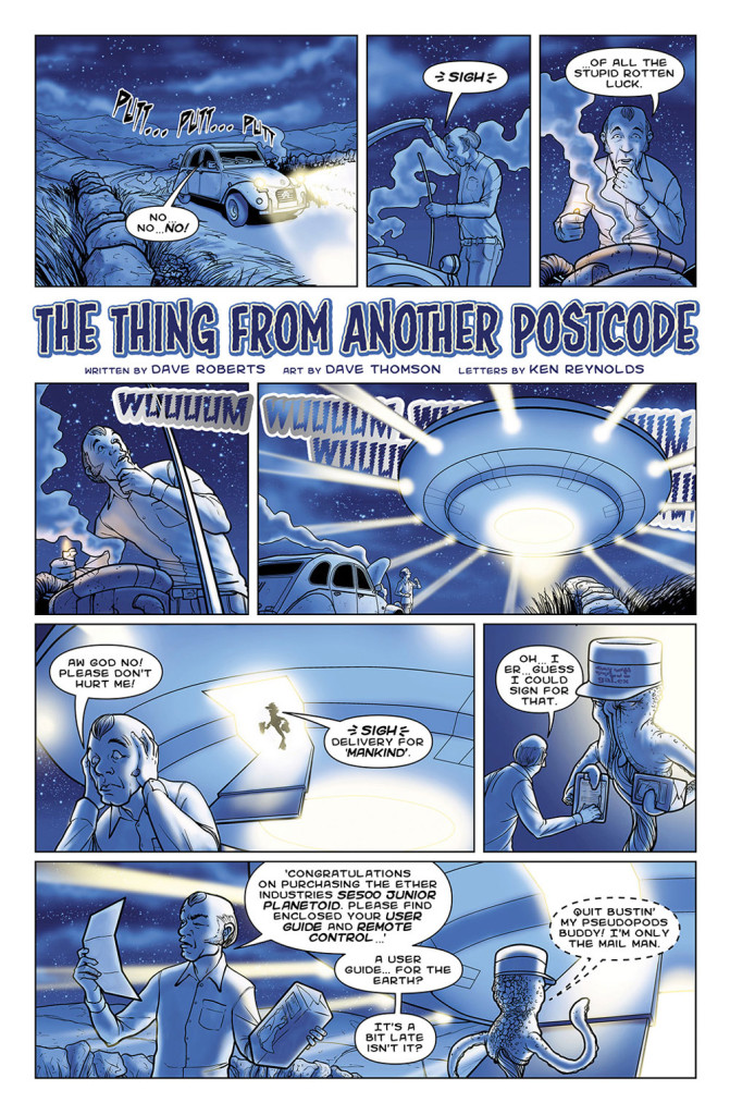 100% Biodegradable Issue 5: The Thing From Another Postcode