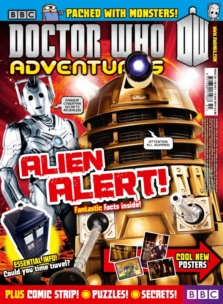 Doctor Who Adventures 351 - Cover