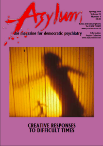 The Spring 2014 issue of Asylum magazine