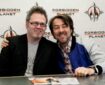 Bryan Hitch and Jonathan Ross. Image courtesy Forbidden Planet