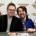 Bryan Hitch and Jonathan Ross. Image courtesy Forbidden Planet
