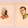 Two Dan Dare sketches by Don Harley are being offered in September's ComPal auction