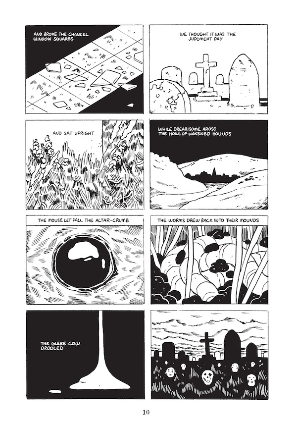 "Channel Firing" adapted by Luke Pearson - Sample Page
