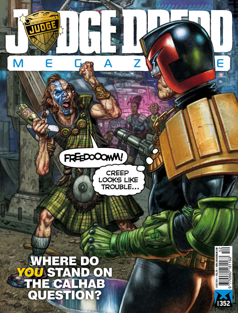 Judge Dredd Megazine Issue 352