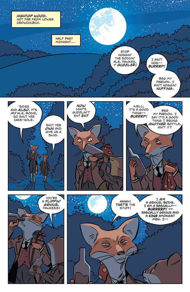 Wild's End #1 Sample Page 3