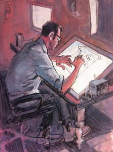 Comic Artist Rob Davis