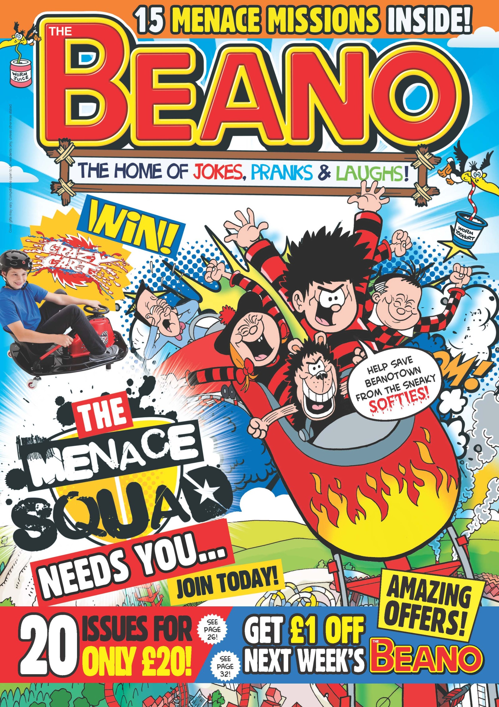 The Beano - Daily Mirror Giveaway 2014