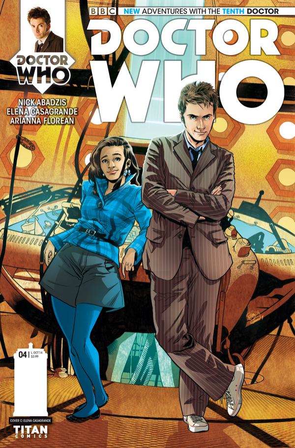 The Tenth Doctor #4 Cover C (Elena Casagrande)