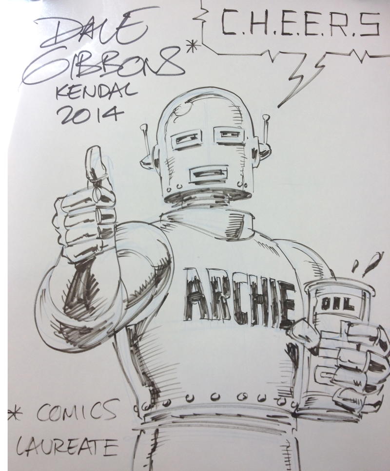 Robot Archie by Dave Gibbons