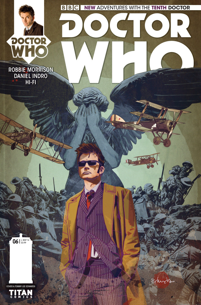 Doctor Who: Tenth Doctor #6: Cover A by Tommy Lee Edwards