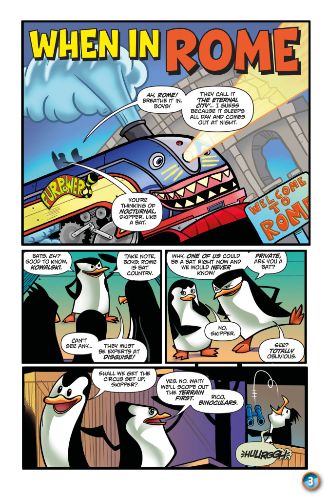 Penguins of Madagascar #2 - Preview 1