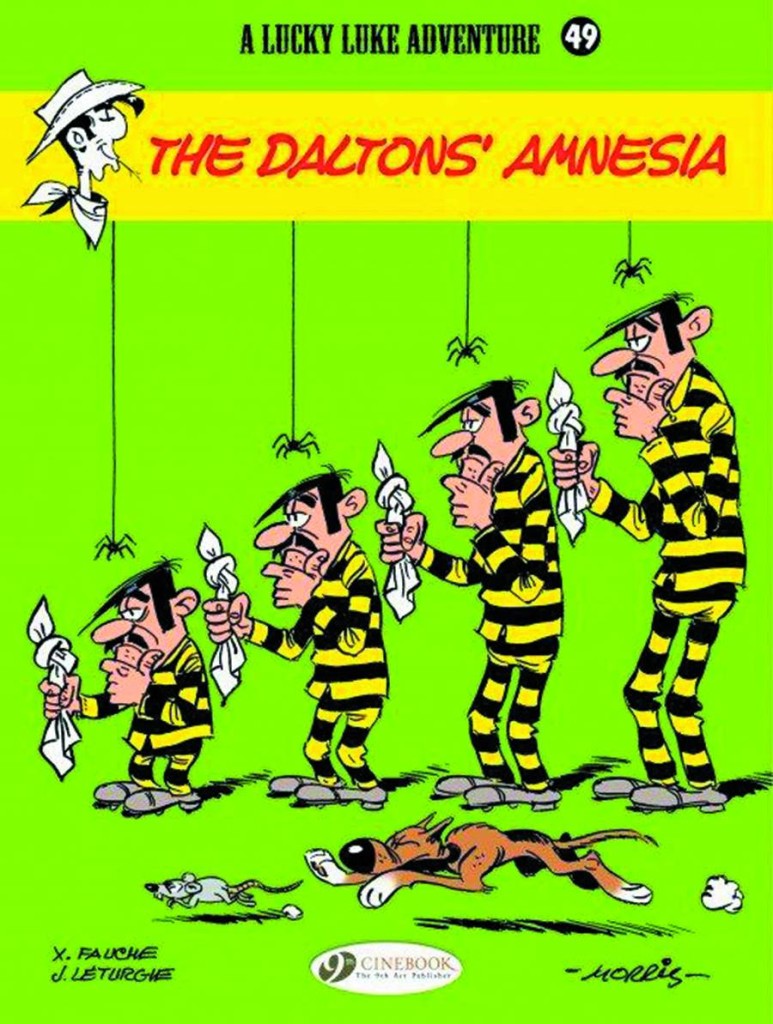 Lucky Luke Volume 49 The Daltons' Amnesia TP
