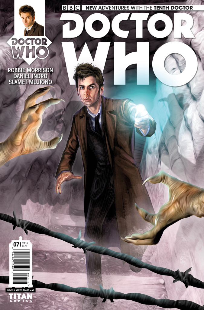 Steven Moffat's Weeping Angels have featured in Doctor Who comics as well on the small screen