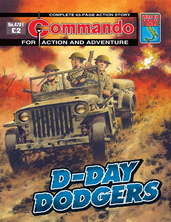Commando 4781 - Cover by Ian Kennedy
