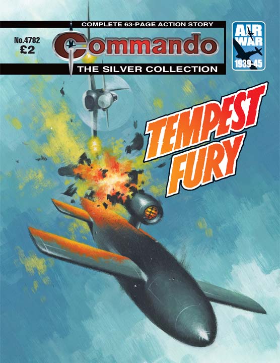 Commando No 4782 – Tempest Fury - cover by Ian Kennedy