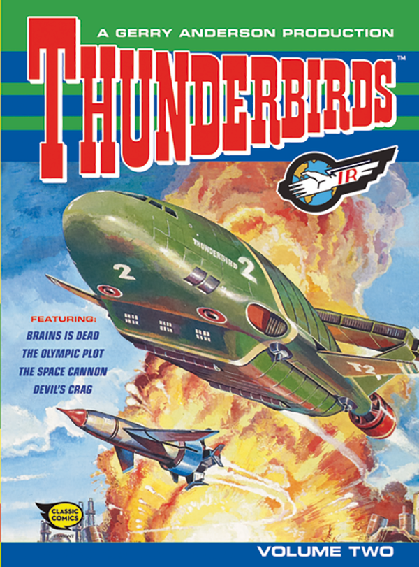Thunderbirds Comic Trade Paperback Volume 2 Brains Is Dead