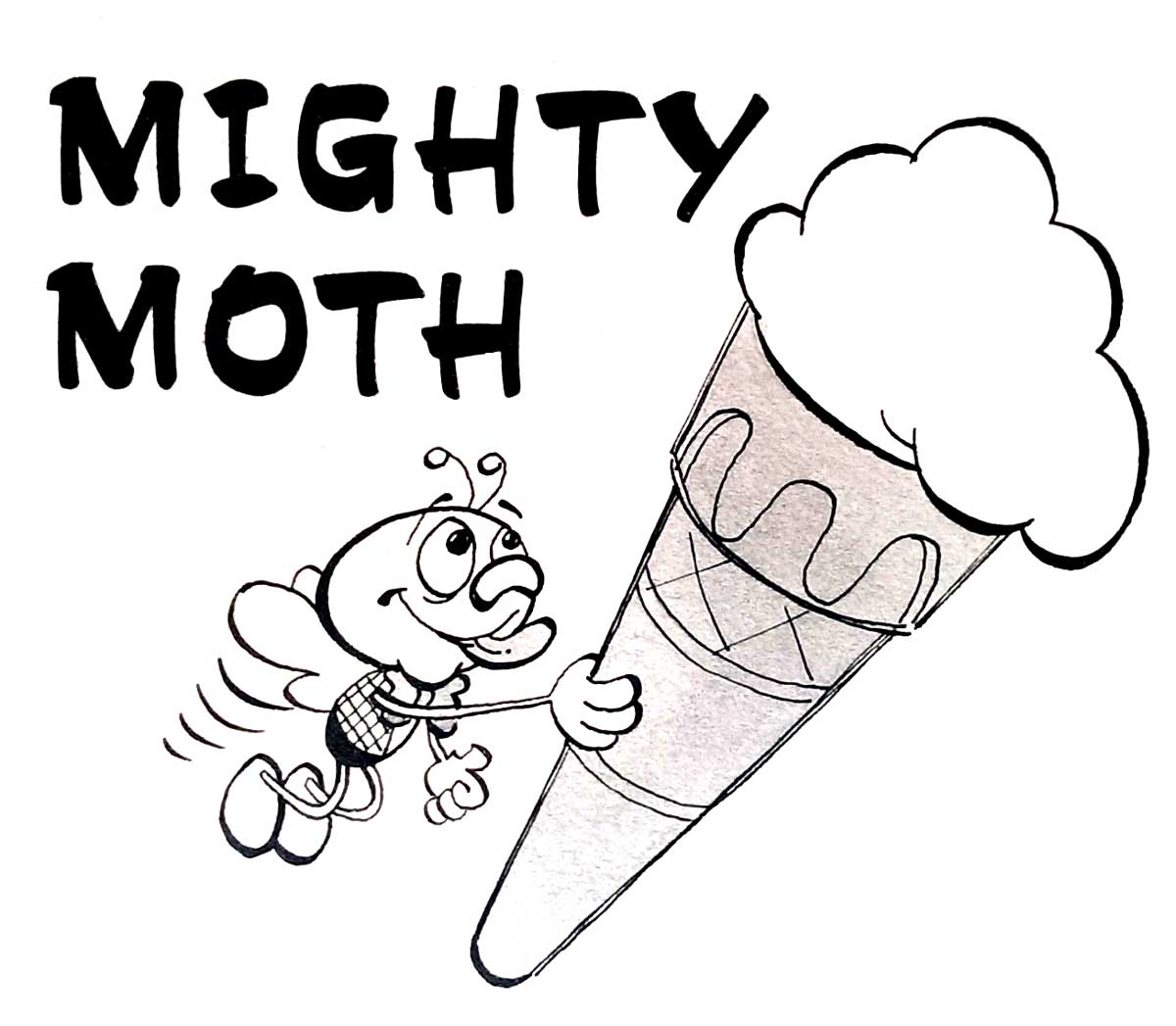 Mighty Moth by Dick Millington